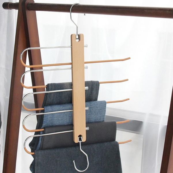 degree rotation smooth non slip bedroom space saving pants hanger portable trousers jeans wardrobe solid wood 5 layers hangers & racks
degree rotation smooth non slip bedroom space saving pants hanger portable trousers jeans wardrobe solid wood 5 layers hangers & racks