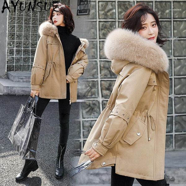 women's down & parkas winter woman fashion women jacket thicken korean coat female coats and jackets clothes mujer chaqueta 2021 wpy130, Black
women's down & parkas winter woman fashion women jacket thicken korean coat female coats and jackets clothes mujer chaqueta 2021 wpy130, Black