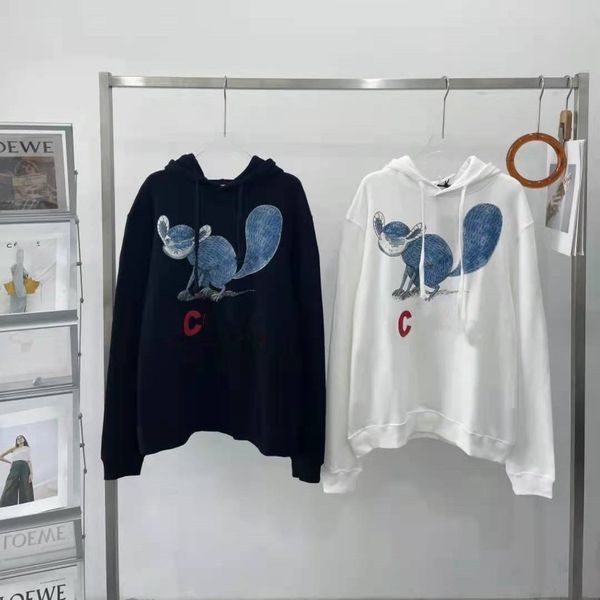 21 early autumn new tide br printed animal series terry cotton hoodie loose fashionable age reducing men's and women's same style, Black
21 early autumn new tide br printed animal series terry cotton hoodie loose fashionable age reducing men's and women's same style, Black