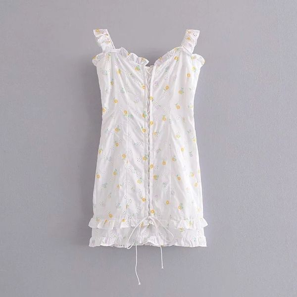 stylish sweet openwork embroidery floral drawstring tie mini dress women fashion square collar back zipper straps dresses 210520, Black;gray
stylish sweet openwork embroidery floral drawstring tie mini dress women fashion square collar back zipper straps dresses 210520, Black;gray