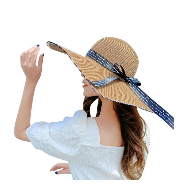 wide brim hats women foldable sunscreen floppy straw caps simple bowknot decoration sun hat outdoor beach protection casquette, Blue;gray
wide brim hats women foldable sunscreen floppy straw caps simple bowknot decoration sun hat outdoor beach protection casquette, Blue;gray