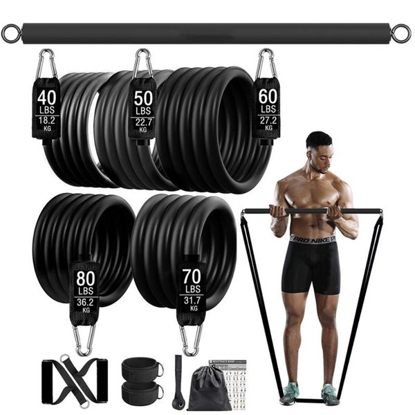 resistance bands workout yoga elastic band upgrade training bar set pilates exercise fitness equipment for home gym bodybuilding
resistance bands workout yoga elastic band upgrade training bar set pilates exercise fitness equipment for home gym bodybuilding