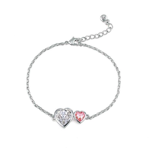 cute sweet romantic double heart bracelet with austria crystal for girlfriend forever love fashion fine jewelry charm bracelets, Golden;silver
cute sweet romantic double heart bracelet with austria crystal for girlfriend forever love fashion fine jewelry charm bracelets, Golden;silver