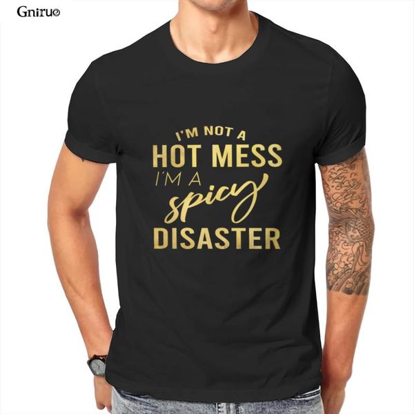 wholesale im not a mess spicy disaster shirt mens sport t-shirt white pink gift gothic 90s male clothing 93552 men's t-shirts, White;black
wholesale im not a mess spicy disaster shirt mens sport t-shirt white pink gift gothic 90s male clothing 93552 men's t-shirts, White;black