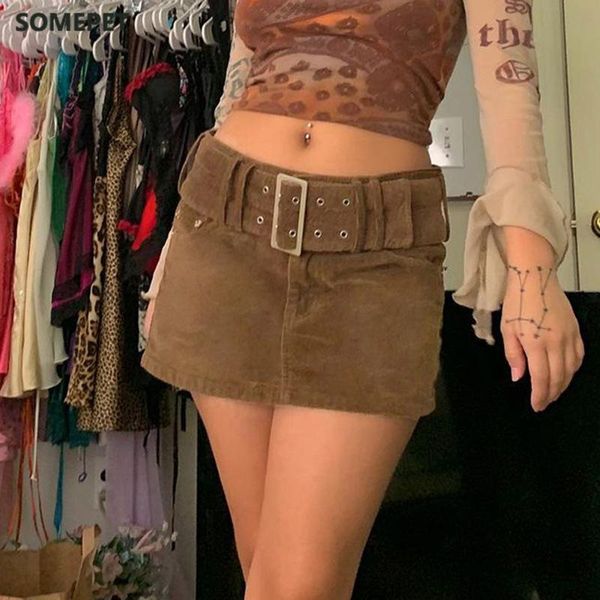 skirts brown low rise corduroy women y2k vintage with belt a-line skirt fall short emo bottoms 90s indie aesthetics streetwear, Black
skirts brown low rise corduroy women y2k vintage with belt a-line skirt fall short emo bottoms 90s indie aesthetics streetwear, Black