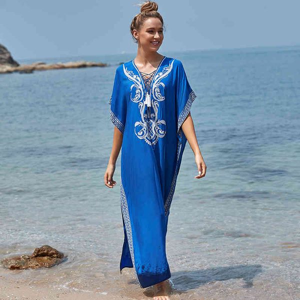 embroidery cotton beach cover up saida de praia swimsuit women bikini cover tunics for pareo sarong wear q1175 210420, White;black
embroidery cotton beach cover up saida de praia swimsuit women bikini cover tunics for pareo sarong wear q1175 210420, White;black