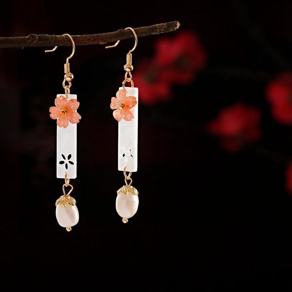 dangle & chandelier classic vintage women's pearl beads long earrings hangers fashion jewelry flower wedding, Silver
dangle & chandelier classic vintage women's pearl beads long earrings hangers fashion jewelry flower wedding, Silver