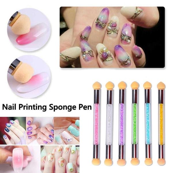 1pc pink double-headed gradient brushes acrylic rhinestone handle nail manicure brush tool art nails sponge for om v9l4 decorations, Silver;gold
1pc pink double-headed gradient brushes acrylic rhinestone handle nail manicure brush tool art nails sponge for om v9l4 decorations, Silver;gold