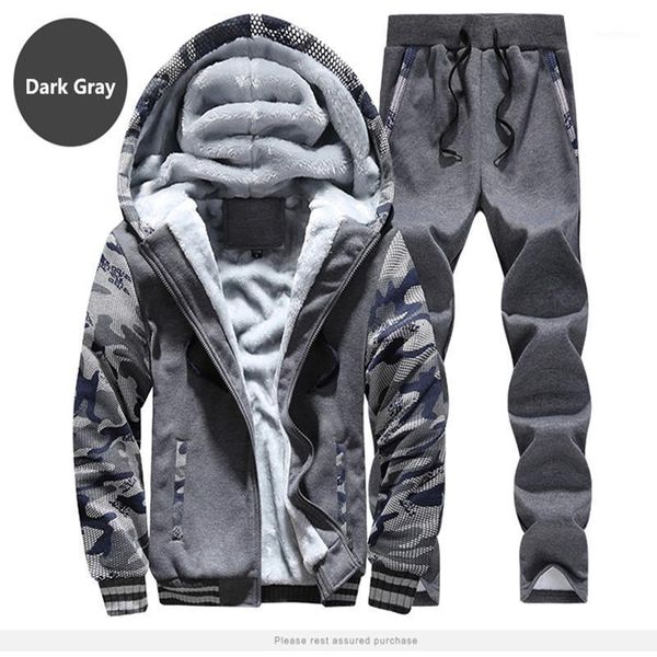 men's tracksuits tracksuit men winter camouflage hoodies casual hooded warm sweatshirts thick fleece 2pc jacket+pant moleton masculino, Gray
men's tracksuits tracksuit men winter camouflage hoodies casual hooded warm sweatshirts thick fleece 2pc jacket+pant moleton masculino, Gray