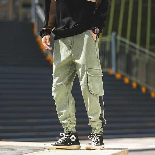 men's pants 2021 men cargo streetwear ribbon tactical harajuku hip hop trousers baggy sweatpants joggers lbz170, Black
men's pants 2021 men cargo streetwear ribbon tactical harajuku hip hop trousers baggy sweatpants joggers lbz170, Black