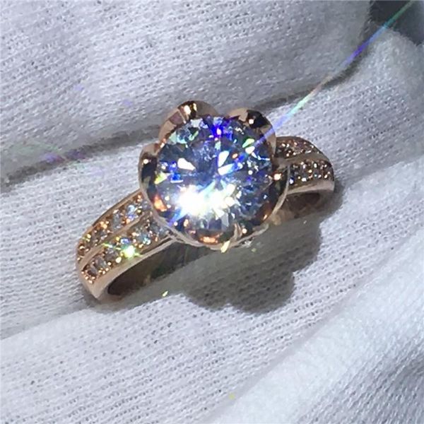wedding rings classic flower ring engagement band for women men zircon stone cz rose gold filled female finger jewelry, Slivery;golden
wedding rings classic flower ring engagement band for women men zircon stone cz rose gold filled female finger jewelry, Slivery;golden