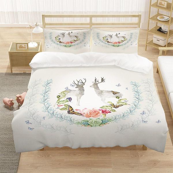 bedding sets deer elk cartoon simple elegant 3d luxury set duvet cover home textile king double full single size dropship
bedding sets deer elk cartoon simple elegant 3d luxury set duvet cover home textile king double full single size dropship