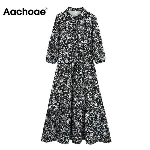 aachoae women elegant floral print long dress lantern sleeve casual shirt dress bandage vintage pleated dress vestido de mujer 210413, Black;gray
aachoae women elegant floral print long dress lantern sleeve casual shirt dress bandage vintage pleated dress vestido de mujer 210413, Black;gray
