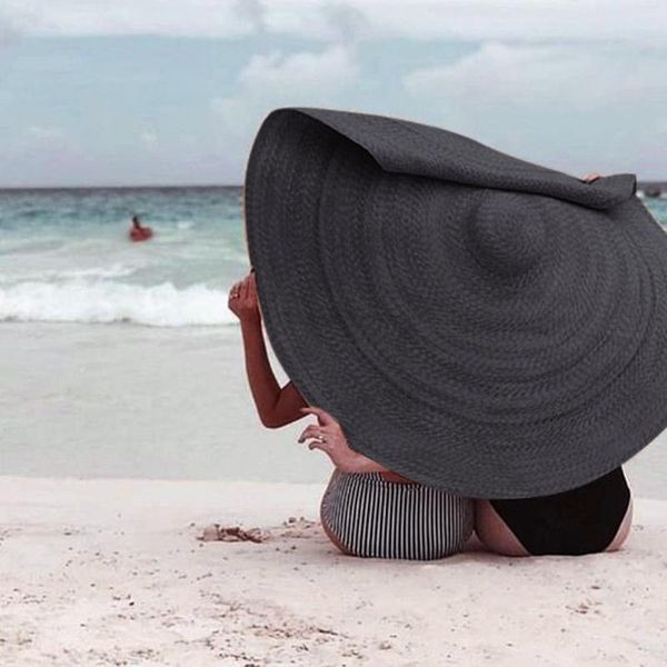wide brim hats summer sun protection caps fashion large hat beach anti-uv foldable cap cover gorros y sombreros, Blue;gray
wide brim hats summer sun protection caps fashion large hat beach anti-uv foldable cap cover gorros y sombreros, Blue;gray