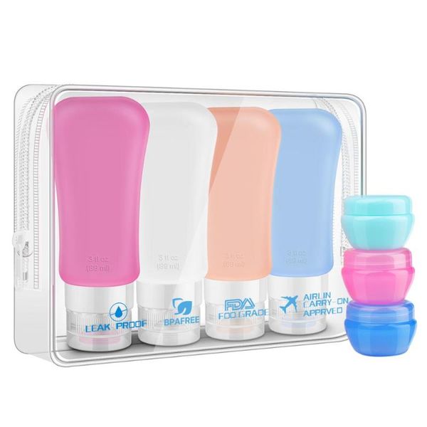 storage bottles & jars 4pcs spray bottle squeezable refillable travel silicone cosmetic containers perfume accessories
storage bottles & jars 4pcs spray bottle squeezable refillable travel silicone cosmetic containers perfume accessories