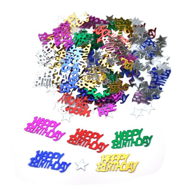 15g/bags acrylic gold silver blue black happy birthday letters confetti party decorations cake decor baby shower decoration
15g/bags acrylic gold silver blue black happy birthday letters confetti party decorations cake decor baby shower decoration