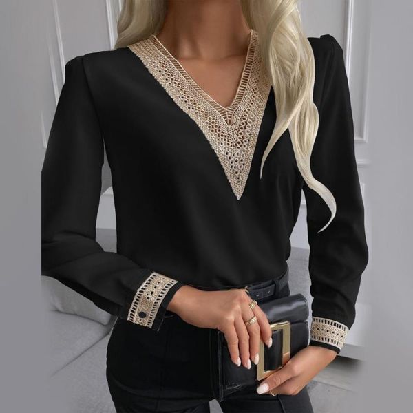 women's blouses & shirts women harajuku blouse korean style chiffon v neck long sleeved solid color female casual summer, White
women's blouses & shirts women harajuku blouse korean style chiffon v neck long sleeved solid color female casual summer, White