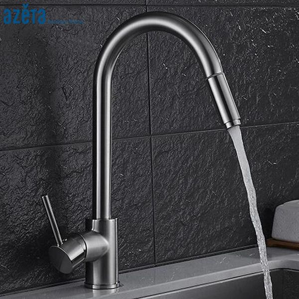 kitchen faucets faucet brushed nickel single handle pull out tap hole deck mounted 360 rotation mixer 1608bn
kitchen faucets faucet brushed nickel single handle pull out tap hole deck mounted 360 rotation mixer 1608bn