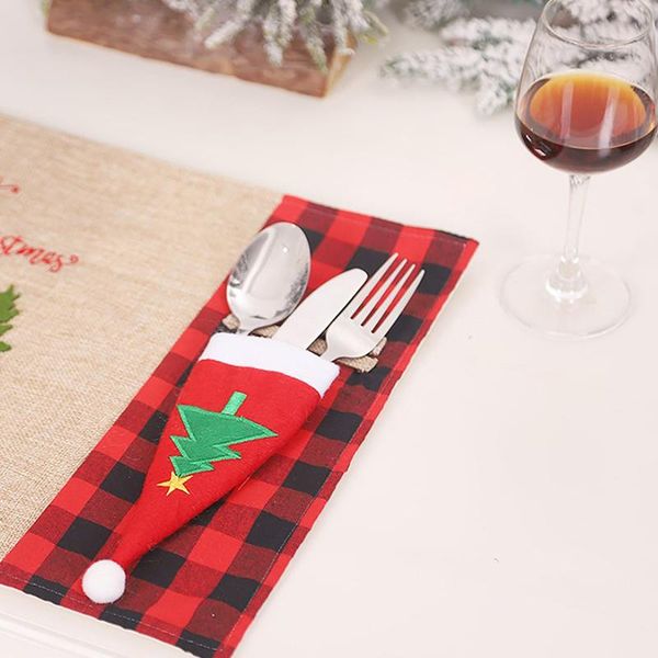 christmas decorations 1pcs tableware fork knife holder bag year gift for home dinner table decor
christmas decorations 1pcs tableware fork knife holder bag year gift for home dinner table decor