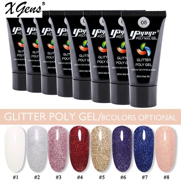 nail gel 30ml xgens poly glitter 7 colors builder for extension uv building polish manicure art, Red;pink
nail gel 30ml xgens poly glitter 7 colors builder for extension uv building polish manicure art, Red;pink