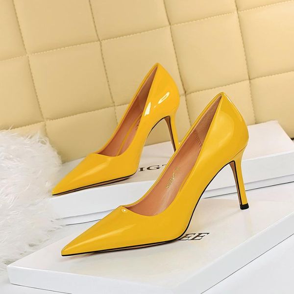 dress shoes 8.5cm high thin heels women pumps pointed toe shallow bridal wedding ladies nude, Black
dress shoes 8.5cm high thin heels women pumps pointed toe shallow bridal wedding ladies nude, Black