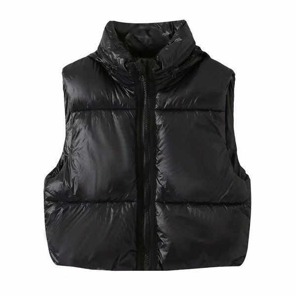 women's vests mesttraf women 2021 fashion solid color hooded vest retro sleeveless zipper jacket streetwear, Black;white
women's vests mesttraf women 2021 fashion solid color hooded vest retro sleeveless zipper jacket streetwear, Black;white