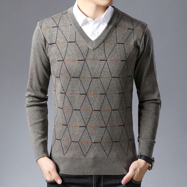 men's sweaters sweatshirt 2021 autumn winter t-shirt v-neck jacquard middle-aged and elderly long sleeve pullover thick sweater fa3h, White;black
men's sweaters sweatshirt 2021 autumn winter t-shirt v-neck jacquard middle-aged and elderly long sleeve pullover thick sweater fa3h, White;black