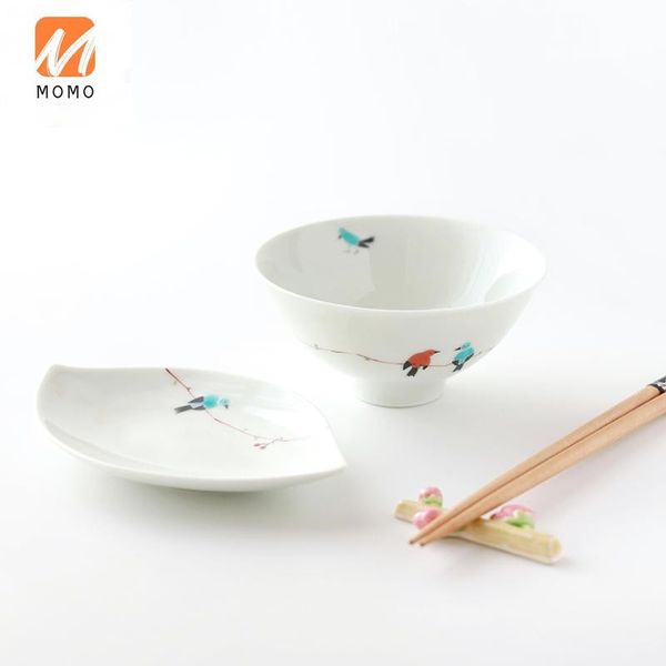 hand painted lovely birds ceramic japanese leaf small plate dish deep rice bowl and durable grade storage bottles & jars
hand painted lovely birds ceramic japanese leaf small plate dish deep rice bowl and durable grade storage bottles & jars