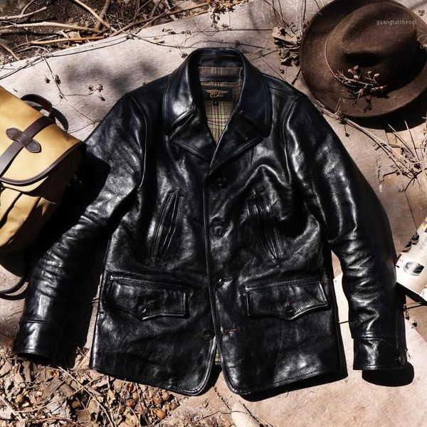 men's leather & faux **lers dispatcher switchyard non-h tea core horse jacket, Black
men's leather & faux **lers dispatcher switchyard non-h tea core horse jacket, Black