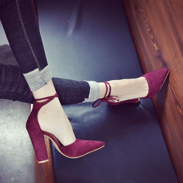 women pumps fashion shoes party wedding super square high heel pointed toe red wine ladies size 34-43 dress, Black
women pumps fashion shoes party wedding super square high heel pointed toe red wine ladies size 34-43 dress, Black