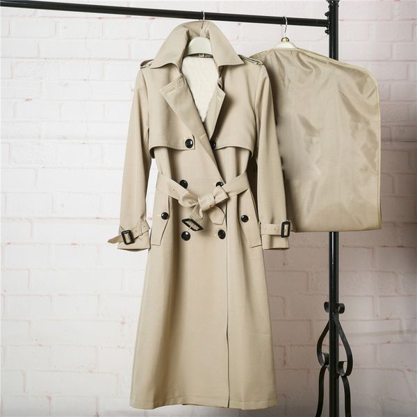 women's trench coats long classic windbreaker waterproof british high-end english style autumn winter gabadian solid color size coat a8, Tan;black
women's trench coats long classic windbreaker waterproof british high-end english style autumn winter gabadian solid color size coat a8, Tan;black