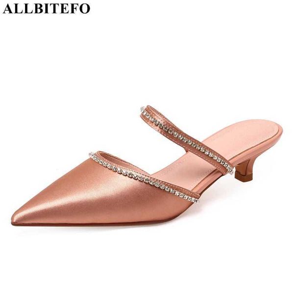 allbitefo silk high heels shoes women heels shoes women slippers summer women sandals flip flops 210611, Black
allbitefo silk high heels shoes women heels shoes women slippers summer women sandals flip flops 210611, Black