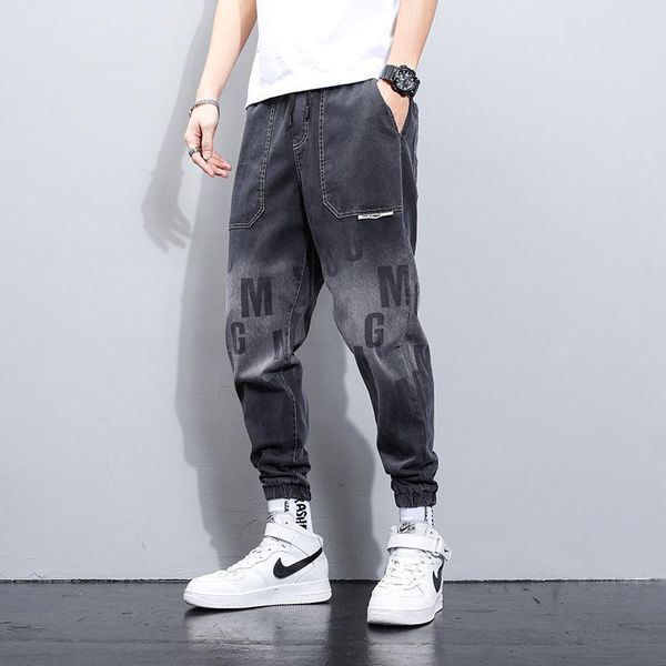 pants men's spring and autumn 2021 korean fashion versatile casual loose legged summer jeans, Black
pants men's spring and autumn 2021 korean fashion versatile casual loose legged summer jeans, Black