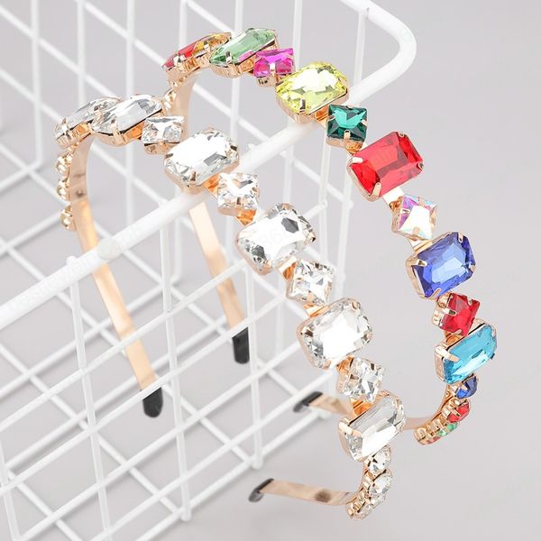 2021 fashionable headwear alloy square diamond rhinestone headbands ladies headband holiday party girl accessories, Silver
2021 fashionable headwear alloy square diamond rhinestone headbands ladies headband holiday party girl accessories, Silver
