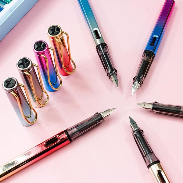 colourful ink sac fountain pen set cartridges refills blue black drawing school office supplies pens
colourful ink sac fountain pen set cartridges refills blue black drawing school office supplies pens