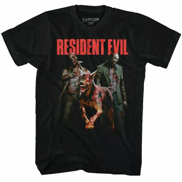 resident evil monster hits t shirt licensed video gaming tee black, White;black
resident evil monster hits t shirt licensed video gaming tee black, White;black