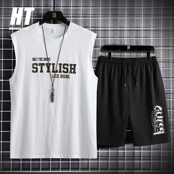 men's tracksuits sleeveless sports set suits running basketball t-shirts+vests shorts 2 pcs jogging sportswear suit breathable fitness, Gray
men's tracksuits sleeveless sports set suits running basketball t-shirts+vests shorts 2 pcs jogging sportswear suit breathable fitness, Gray