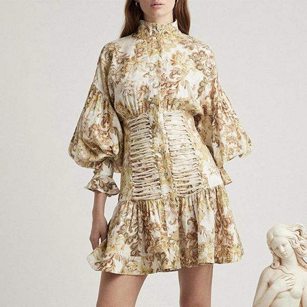 casual dresses women vintage summer corset dress long lantern sleeve lace up floral print high waist tunic bandage french, Black;gray
casual dresses women vintage summer corset dress long lantern sleeve lace up floral print high waist tunic bandage french, Black;gray