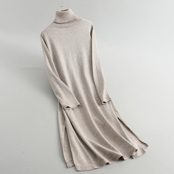 casual dresses elegant turtleneck side slit women knitted sweater dress korean style fashion long sleeve woman jumper 02fs, Black;gray
casual dresses elegant turtleneck side slit women knitted sweater dress korean style fashion long sleeve woman jumper 02fs, Black;gray