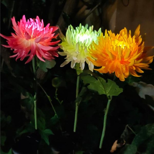 solar lamps led simulation chrysanthemum charged night light for beautify garden lawn outdoor courtyard villa decoration
solar lamps led simulation chrysanthemum charged night light for beautify garden lawn outdoor courtyard villa decoration