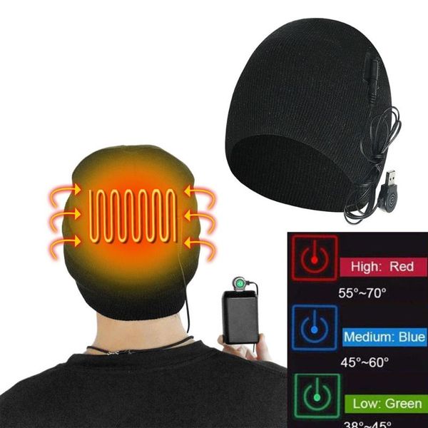 intelligent outdoor heating warm hat men women autumn winter knitted sports cap electric hats, Black;white
intelligent outdoor heating warm hat men women autumn winter knitted sports cap electric hats, Black;white