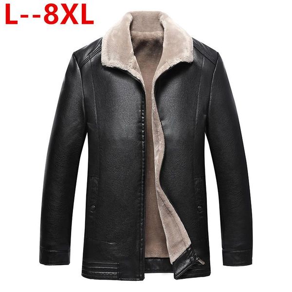 men's fur & faux plus size 8xl 6xl 5xl 4xl winter jacket men leather brand real 100% sheepskin coat jaqueta couro male, Black
men's fur & faux plus size 8xl 6xl 5xl 4xl winter jacket men leather brand real 100% sheepskin coat jaqueta couro male, Black