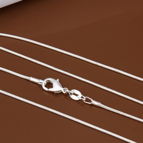 factory wholesale 10pcs/lot plated 925 sterling silver necklace fashion jewelry 1mm width snake chain 16" - 24" chains
factory wholesale 10pcs/lot plated 925 sterling silver necklace fashion jewelry 1mm width snake chain 16" - 24" chains