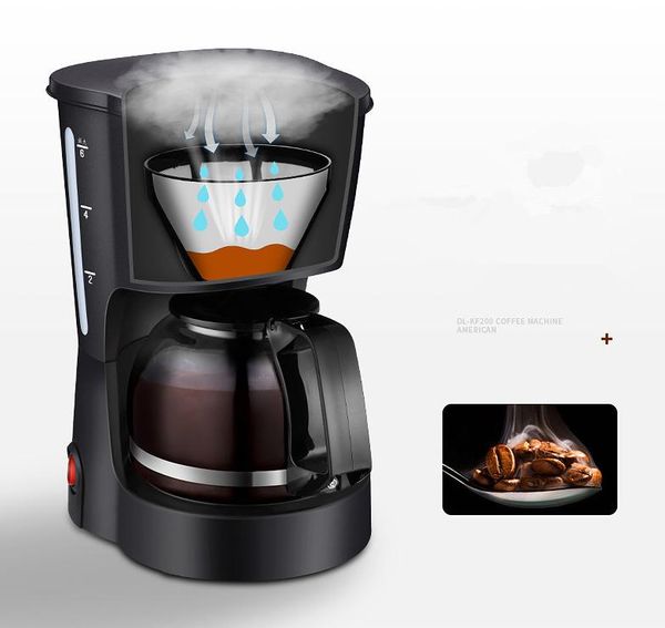 coffee machine home automatic american drip pot mini teapot insulation 220v 600w 600ml makers
coffee machine home automatic american drip pot mini teapot insulation 220v 600w 600ml makers