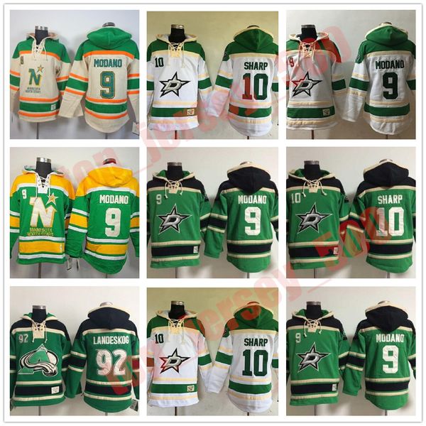 men women youth dallas stars hockey hoodies 9 mike modano 10 patrick sharp ice hoody stitched sweatshirts red blue green beige, Black;red
men women youth dallas stars hockey hoodies 9 mike modano 10 patrick sharp ice hoody stitched sweatshirts red blue green beige, Black;red