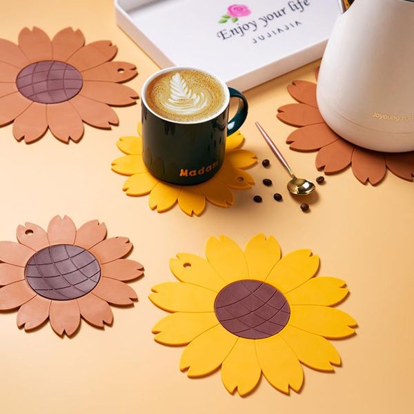 mats & pads sunflower tablemat heat insulation home small fresh cushion table pot waterproof and oil resistant
mats & pads sunflower tablemat heat insulation home small fresh cushion table pot waterproof and oil resistant