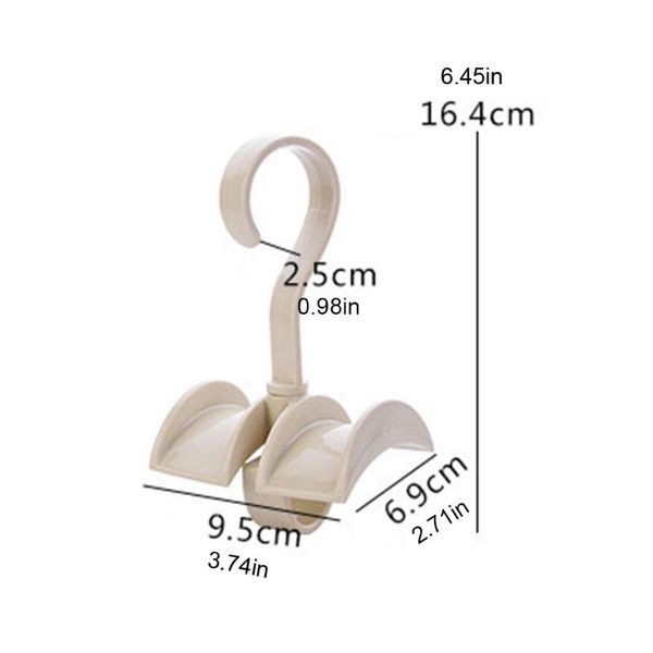 hangers & racks 4 pcs 360 degree rotating handbag hanger rack closet storage organizer hooks for bag belt
hangers & racks 4 pcs 360 degree rotating handbag hanger rack closet storage organizer hooks for bag belt