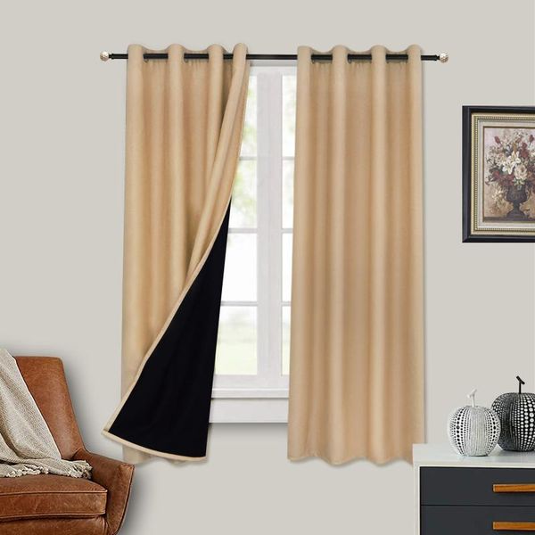 curtain & drapes 100% blackout curtains for living room bedroom thermal insulated window with black liner blinds ready made
curtain & drapes 100% blackout curtains for living room bedroom thermal insulated window with black liner blinds ready made