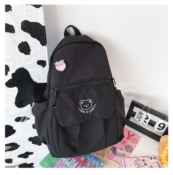 simple school bag female korean version of high forest large-capacity embroidered backpack
simple school bag female korean version of high forest large-capacity embroidered backpack