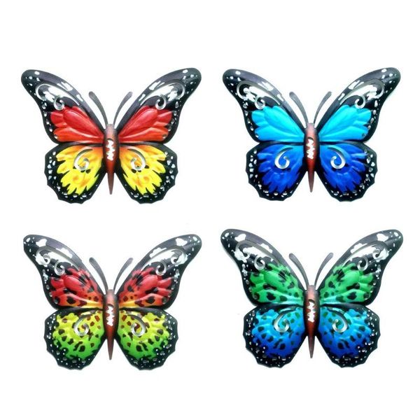 decorative objects & figurines 4pcs metal butterfly wall decor hanging sculpture garden art yard home crafts mini outdoor indoor statues
decorative objects & figurines 4pcs metal butterfly wall decor hanging sculpture garden art yard home crafts mini outdoor indoor statues